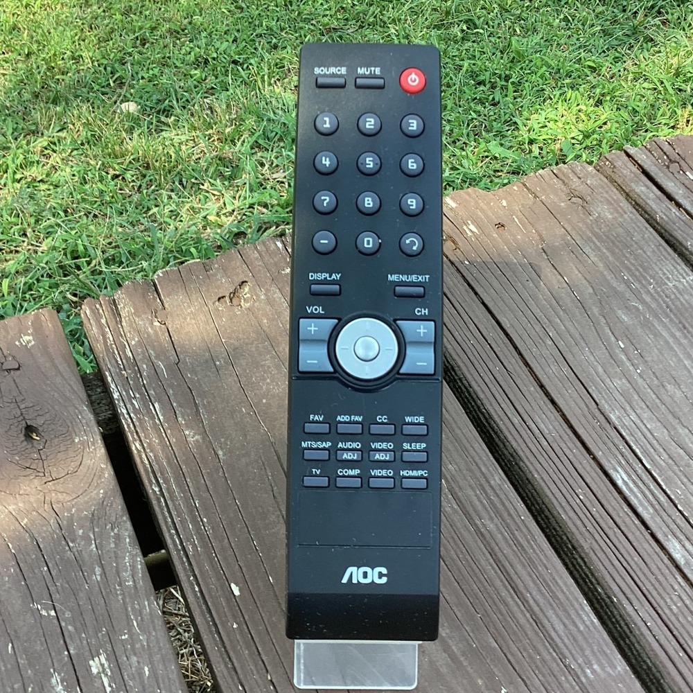 AOC‎ RC223 Remote Control Replacement Black TV Remote